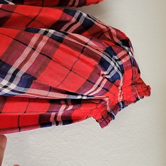 Free People Cloudbreaker Ref Plaid Tunic Size XSmall - Picture 6 of 14